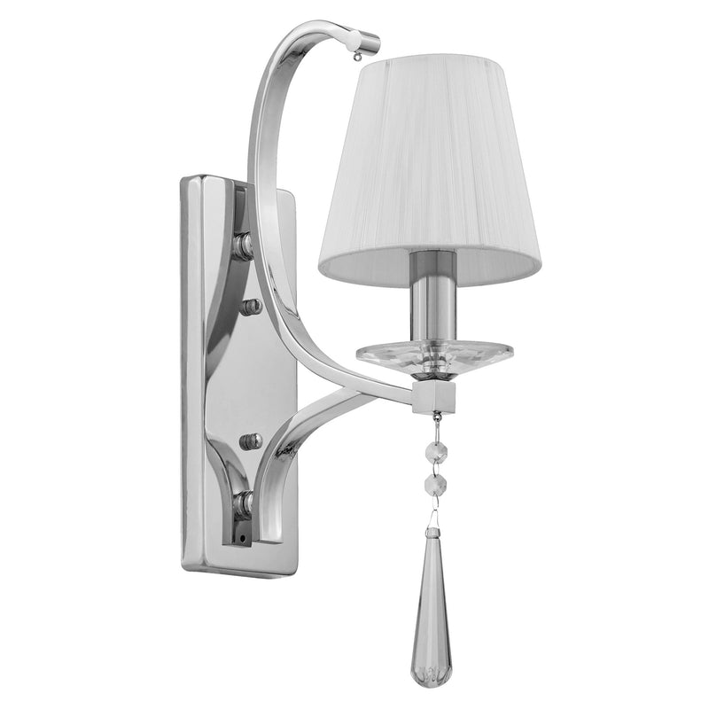 Lumina Deco Venisia 1L wall sconce lamp E14, H 35cm