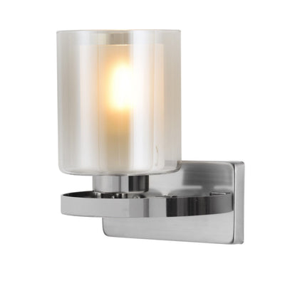 Lumina Deco Santini 1L wall sconce lamp E27, H 24cm