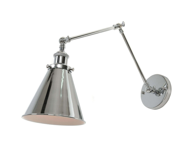 Lumina Deco Rubi 1L swing wall lamp E27, H 26cm