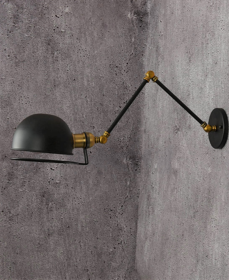 Lumina Deco Glum 1L swing wall lamp E27, H 27cm