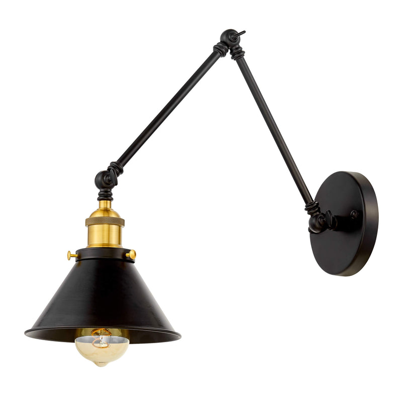 Lumina Deco Loses 1L wall sconce lamp E27, H 22cm