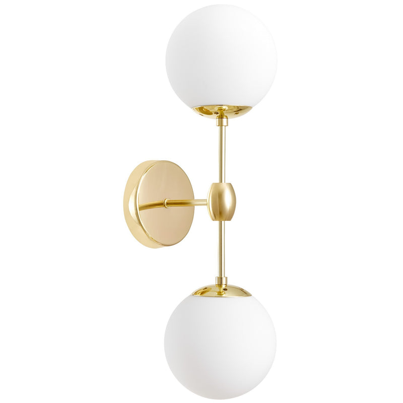 Lumina Deco Zodiac 2L wall sconce lamp E27, H 50cm