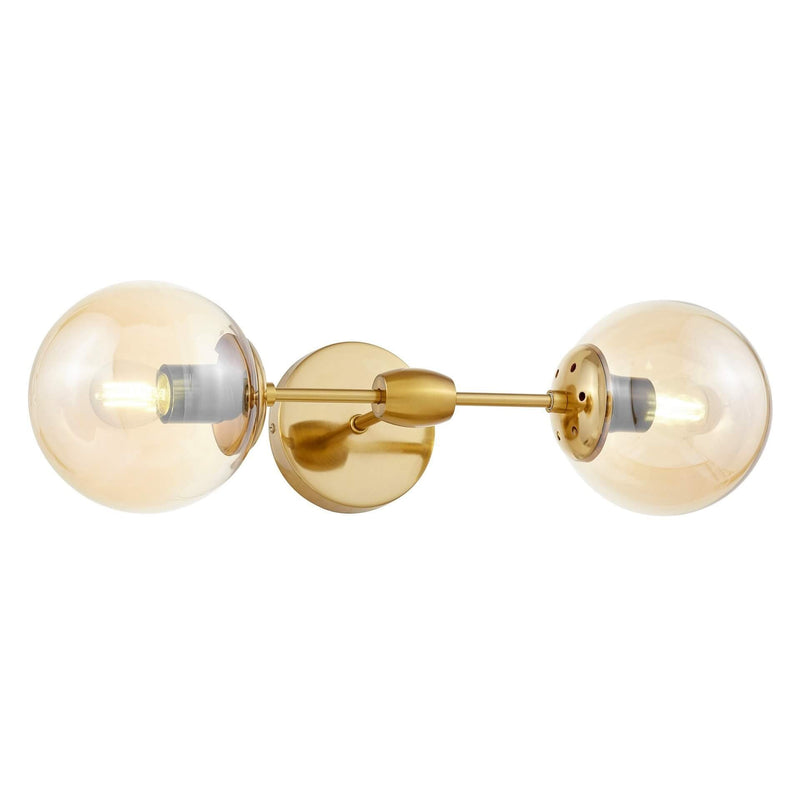 Lumina Deco Zodiac 2L wall sconce lamp E27, H 50cm