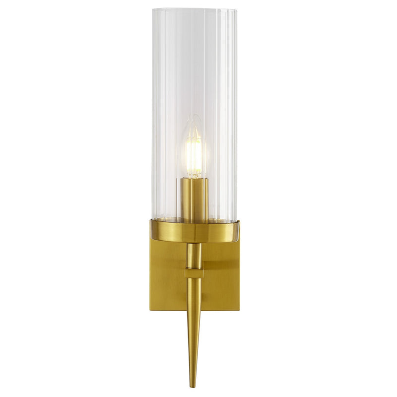 Lumina Deco Moratti 1L wall sconce lamp E14, H 40cm