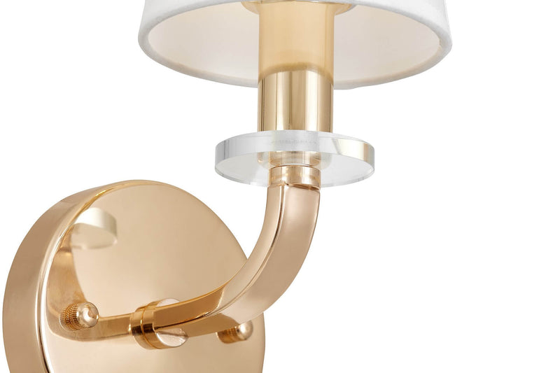 Lumina Deco Orlando 1L wall sconce lamp E14, H 25cm