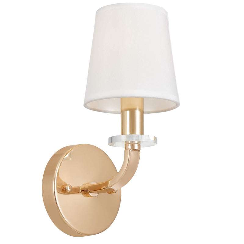 Lumina Deco Orlando 1L wall sconce lamp E14, H 25cm