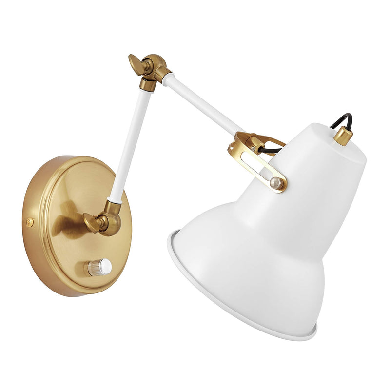 Lumina Deco Bona 1L swing wall lamp E14, H 20cm