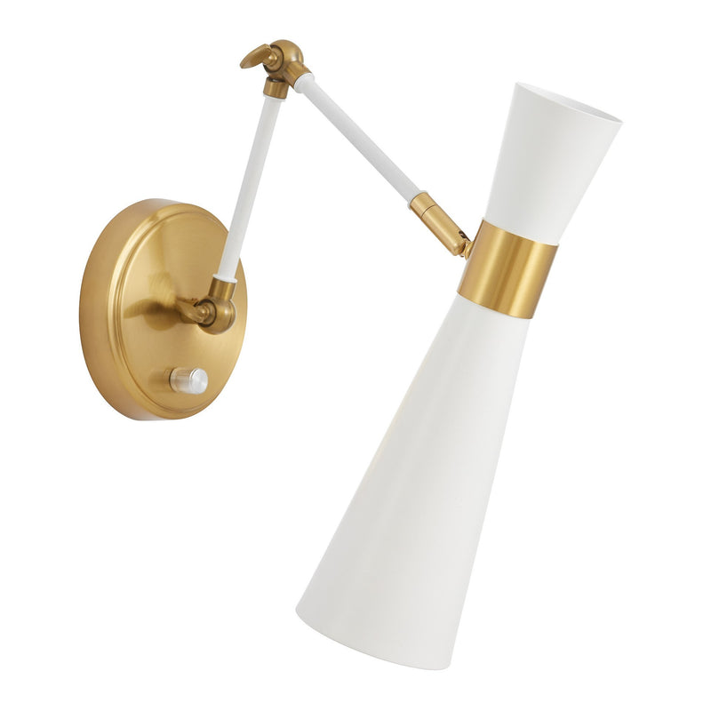 Lumina Deco Sena 1L swing wall lamp E14