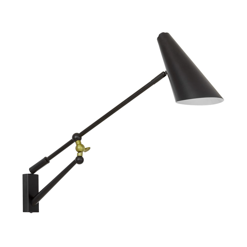 Lumina Deco Rune 1L swing wall lamp E14, H 27cm