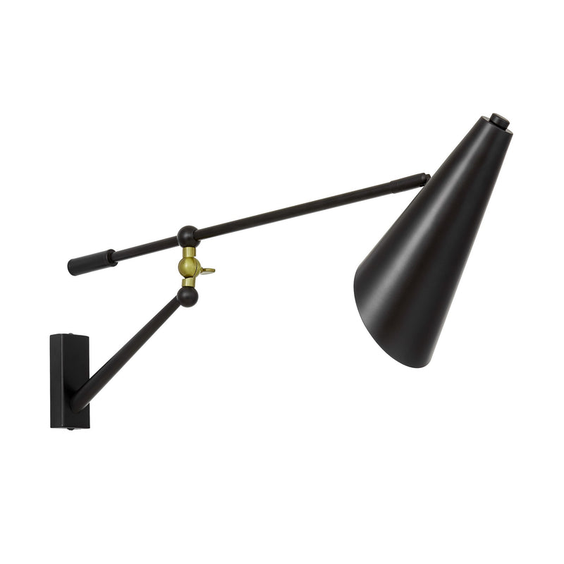 Lumina Deco Rune 1L swing wall lamp E14, H 27cm