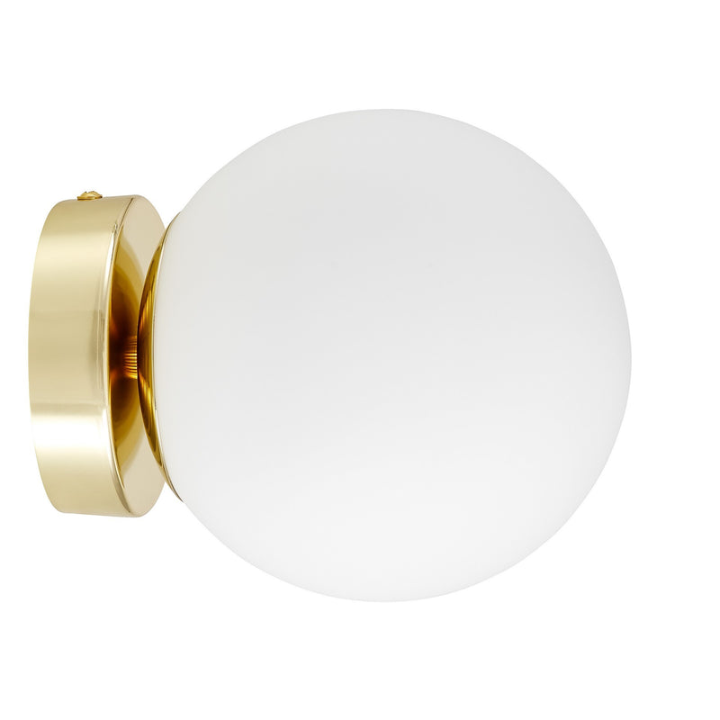 Lumina Deco Fredica 1L washer sconce wall lamp E27, D 15cm