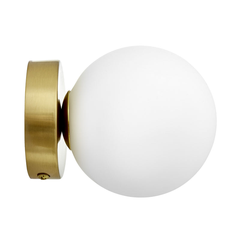 Lumina Deco Marsiada 1L washer sconce wall lamp G9, H 12cm