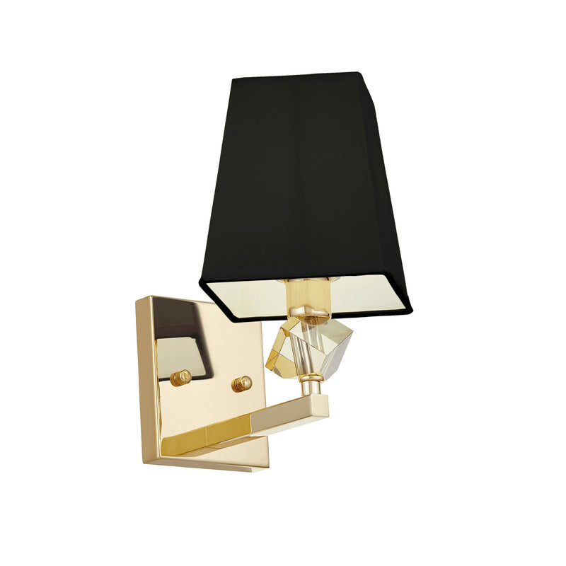 Lumina Deco Montero 1L wall sconce lamp E14, H 25cm