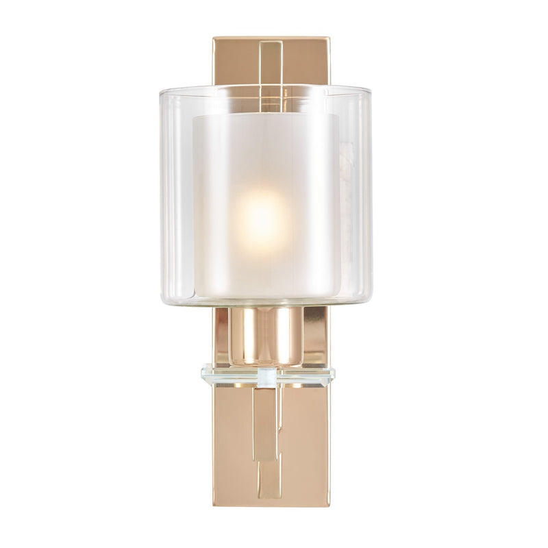 Lumina Deco Manhattan 1L wall sconce lamp E27, D 13cm