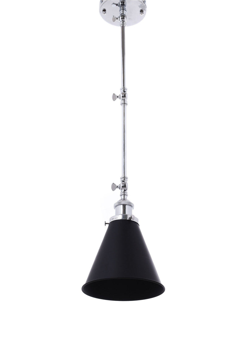 Lumina Deco Teri 1L pendant lamp E27, D 18cm