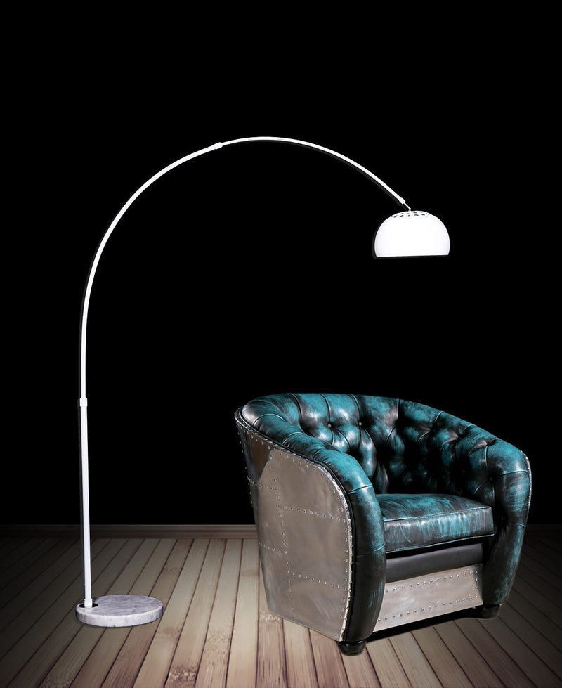 Lumina Deco Azurro 1L floor lamp E27, H 190cm