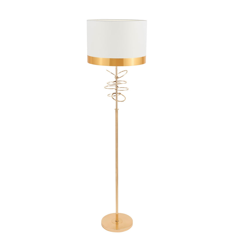 Lumina Deco Milari 1L floor lamp E27, H 156cm