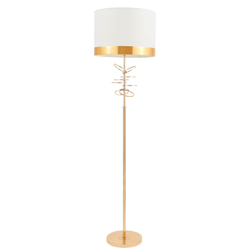 Lumina Deco Milari 1L floor lamp E27, H 156cm