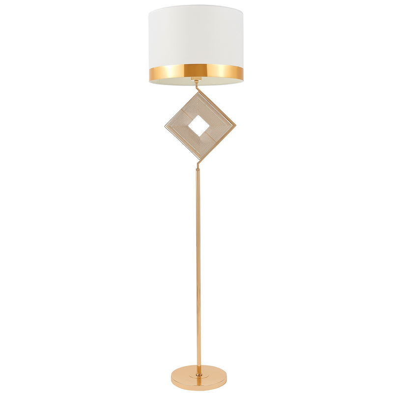 Lumina Deco Benardi 1L floor lamp E27, H 154cm