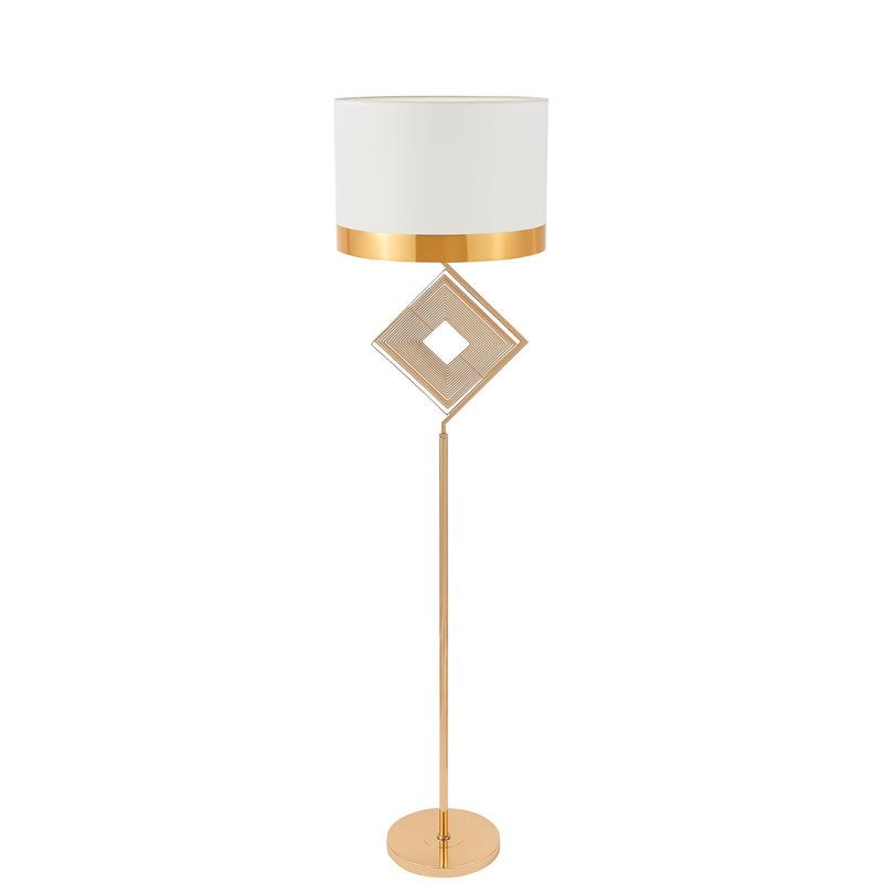 Lumina Deco Benardi 1L floor lamp E27, H 154cm