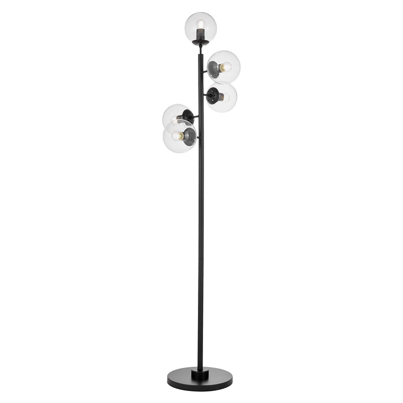 Lumina Deco Fredica 5L floor lamp E27, H 170cm