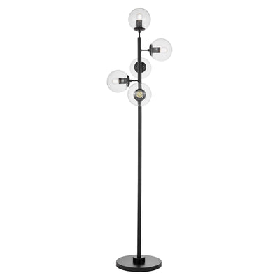 Lumina Deco Fredica 5L floor lamp E27, H 170cm