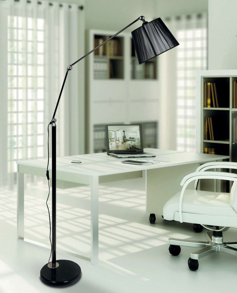 Lumina Deco Prizzes 1L floor lamp E27, H 150cm