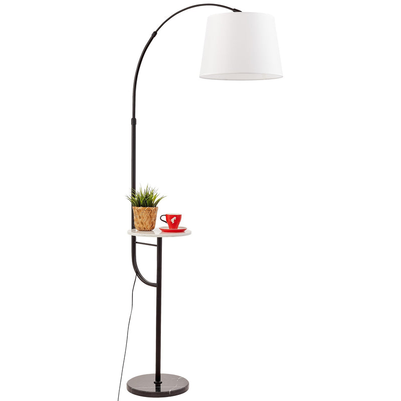 Lumina Deco Madeo 1L floor lamp E27, H 175cm