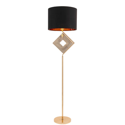 Lumina Deco Benardi 1L floor lamp E27, H 154cm