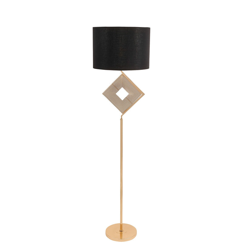 Lumina Deco Benardi 1L floor lamp E27, H 154cm