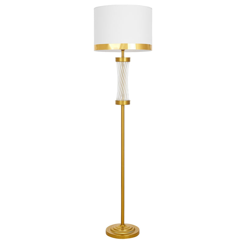 Lumina Deco Villanova 1L floor lamp E27, D 45cm