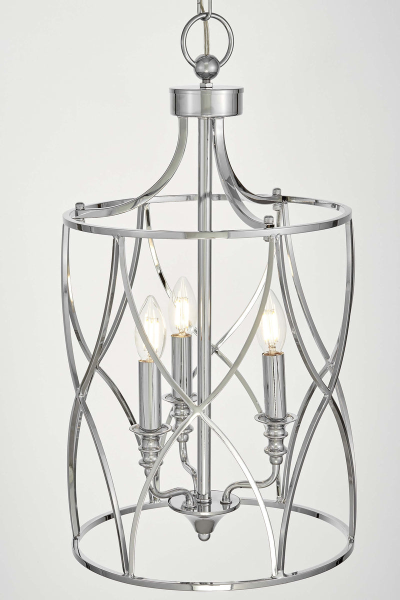 Lumina Deco Elmont 3L chandelier E14, D 32cm