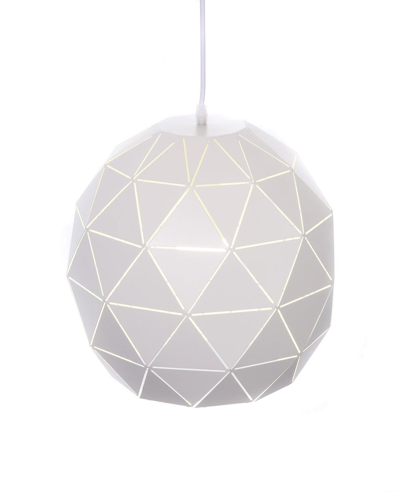 Lumina Deco Bokka 1L pendant ceiling lamp E27, D 30cm