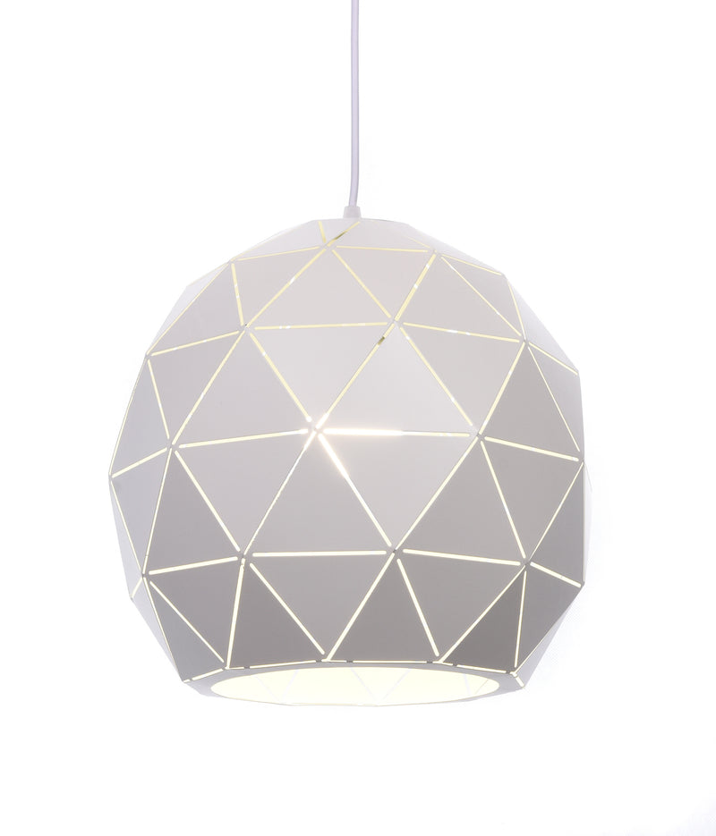 Lumina Deco Bokka 1L pendant ceiling lamp E27, D 30cm