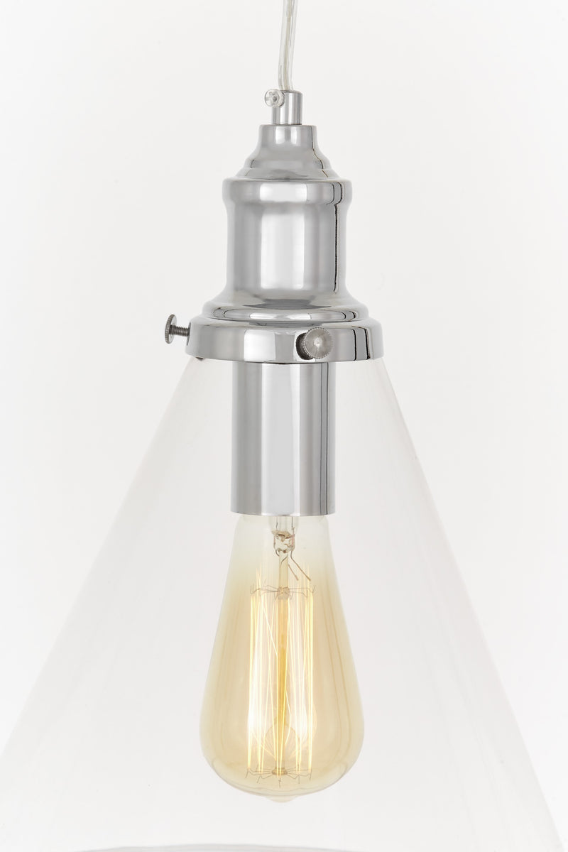 Lumina Deco 1L pendant ceiling lamp E27, D 27cm