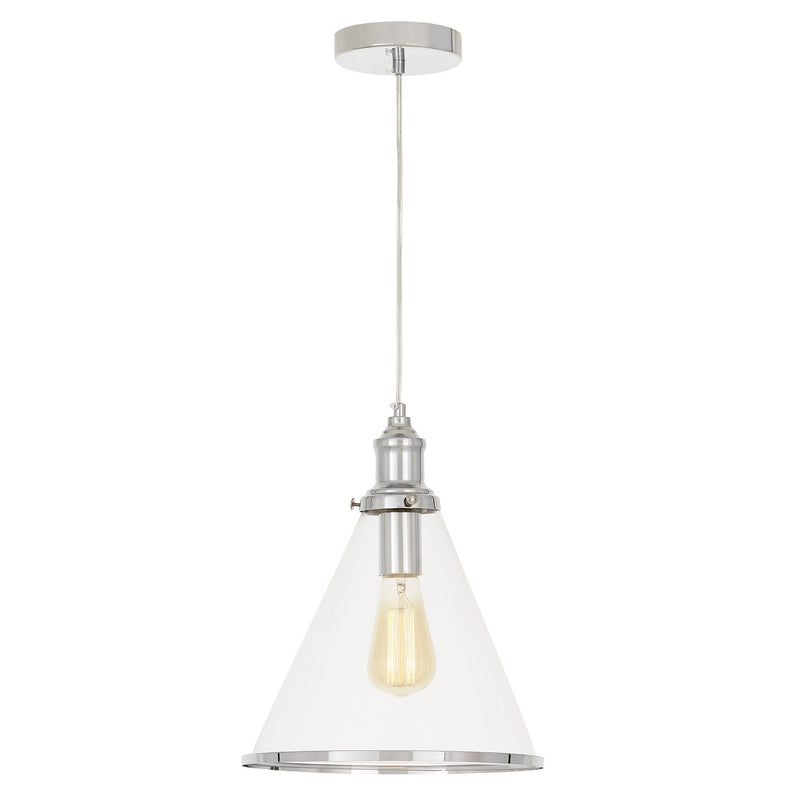 Lumina Deco 1L pendant ceiling lamp E27, D 27cm