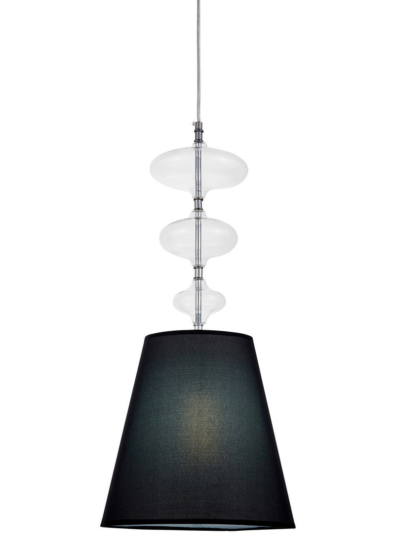 Lumina Deco Veneziana 1L pendant ceiling lamp E27, D 30cm