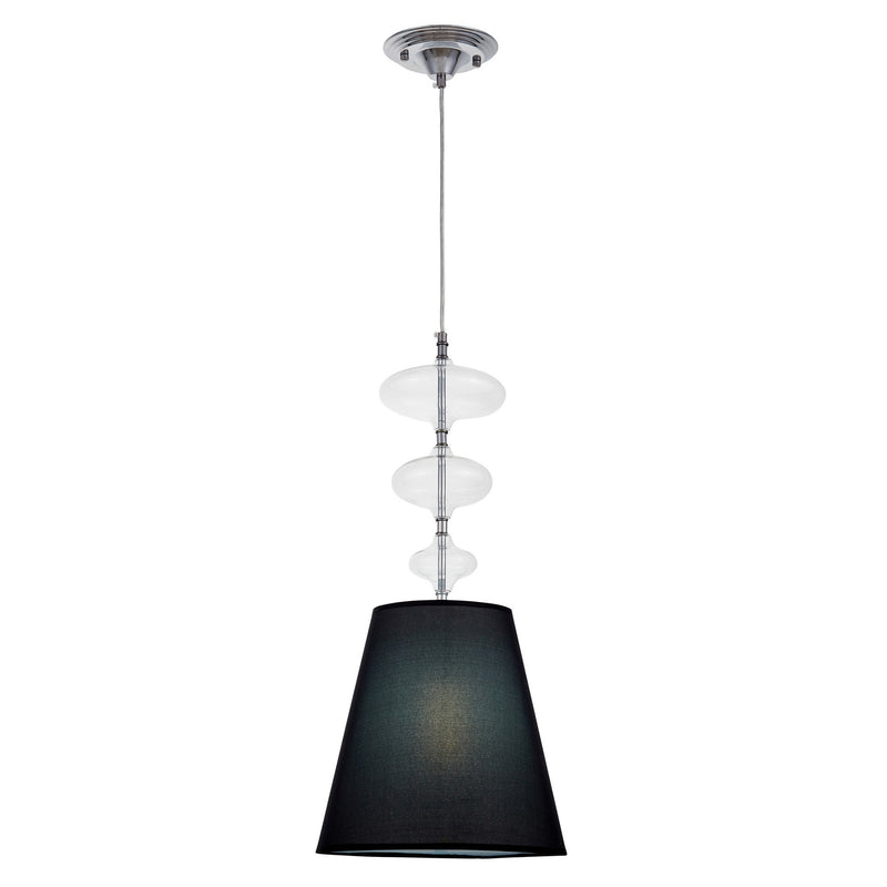 Lumina Deco Veneziana 1L pendant ceiling lamp E27, D 30cm