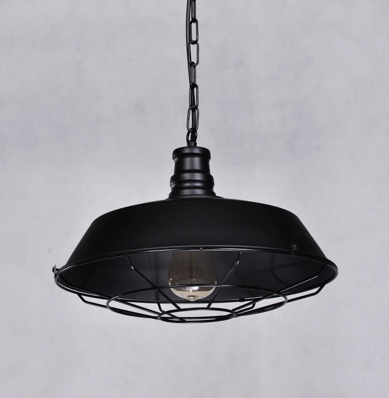 Lumina Deco Arigio 1L pendant ceiling lamp E27, D 35cm