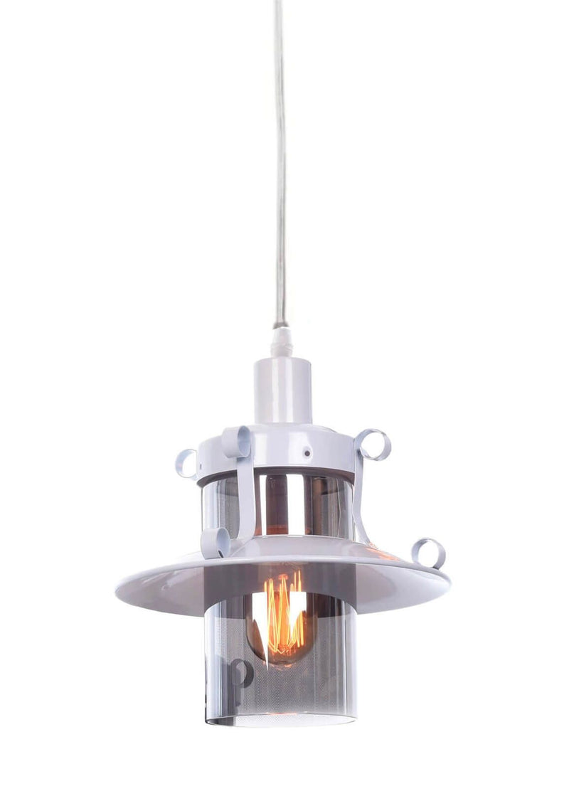 Lumina Deco Capri 1L pendant ceiling lamp E27, D 20cm