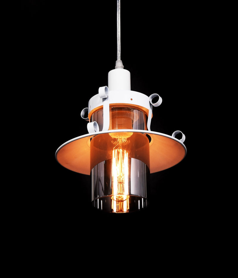 Lumina Deco Capri 1L pendant ceiling lamp E27, D 20cm