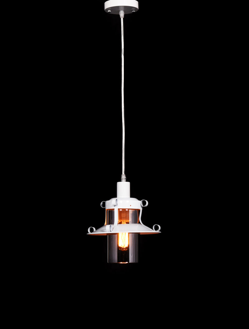 Lumina Deco Capri 1L pendant ceiling lamp E27, D 20cm