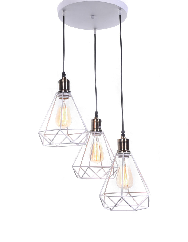 Lumina Deco Cobi 3L pendant ceiling lamp E27, D 50cm