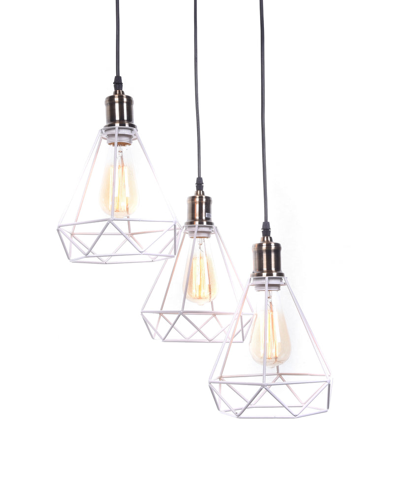 Lumina Deco Cobi 3L pendant ceiling lamp E27, D 50cm