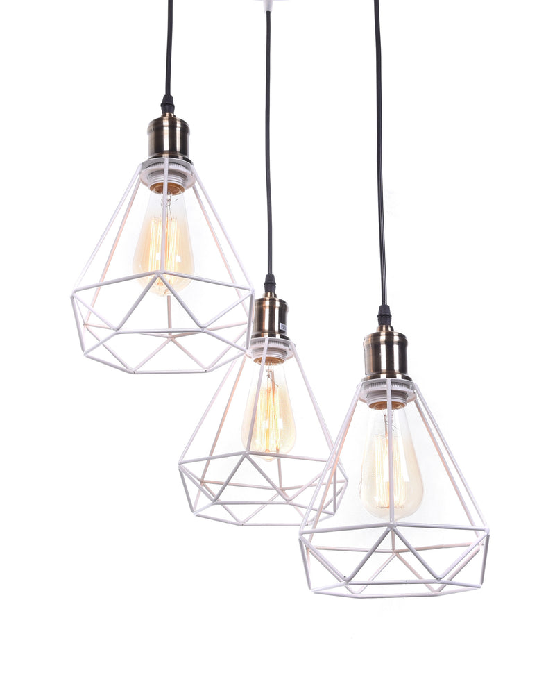 Lumina Deco Cobi 3L pendant ceiling lamp E27, D 50cm