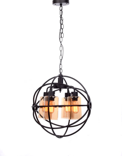 Lumina Deco Stradi 4L pendant ceiling lamp E27, D 50cm