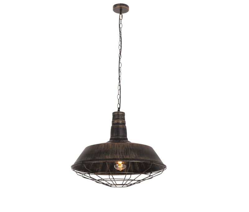 Lumina Deco Arigio 1L pendant ceiling lamp E27, D 35cm