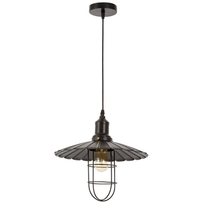 Lumina Deco Lataro 1L pendant ceiling lamp E27, H 31cm