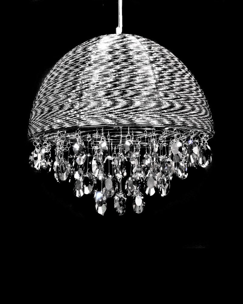 Lumina Deco Leonella 5L chandelier E14, D 45cm