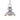 Lumina Deco Bathore 1L pendant ceiling lamp E27, D 35cm
